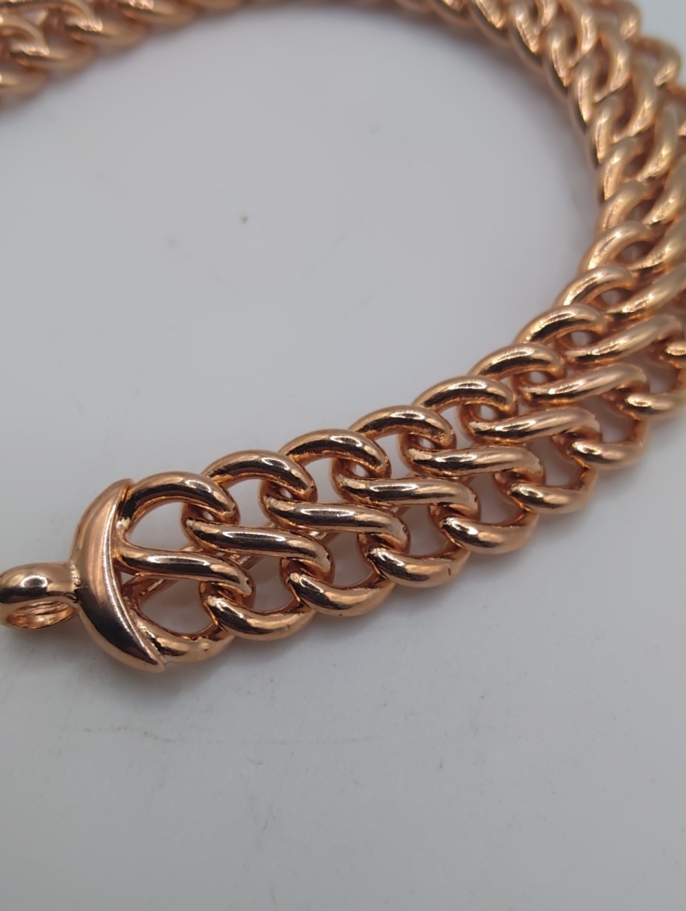 Bronze Milor Italy Bracelet 7.25 Inches - Picture 3 of 7